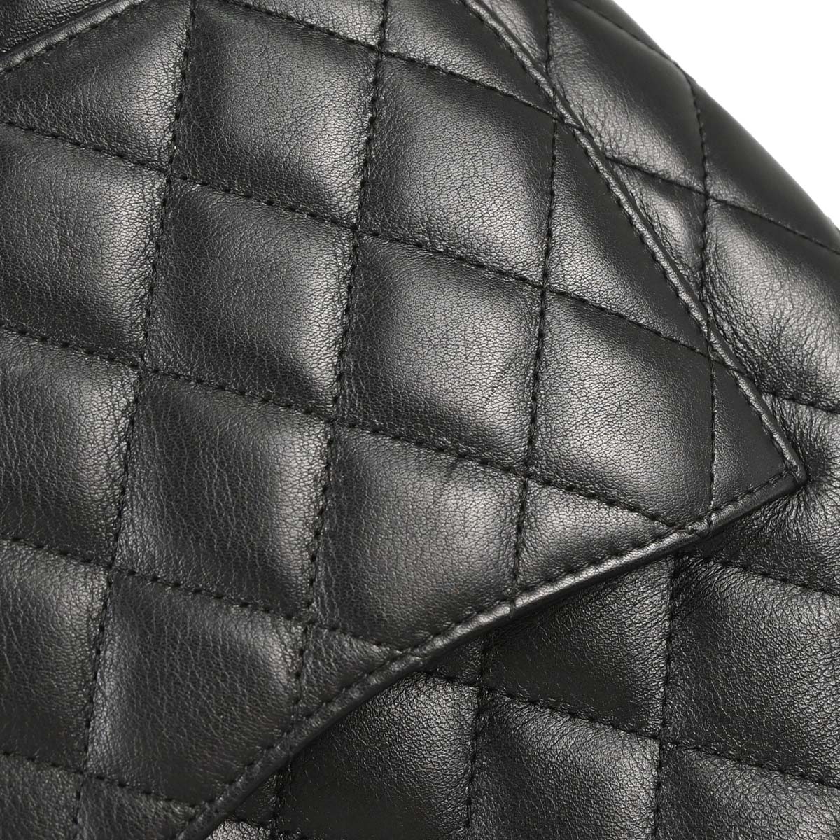 Chanel 2004-2005 Black Calfskin Cambon Ligne Tote Handbag