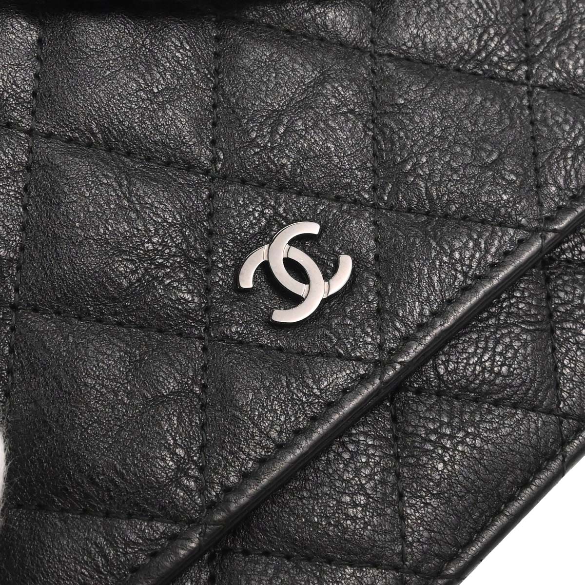 Chanel 2017-2018 Black Calfskin Classic WOC Wallet on Chain Bag