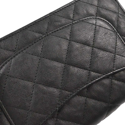 Chanel 2017-2018 Black Calfskin Classic WOC Wallet on Chain Bag