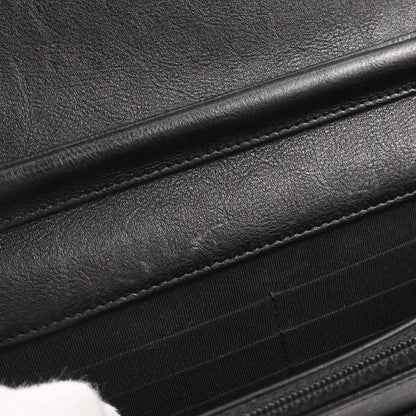 Chanel 2017-2018 Black Calfskin Classic WOC Wallet on Chain Bag