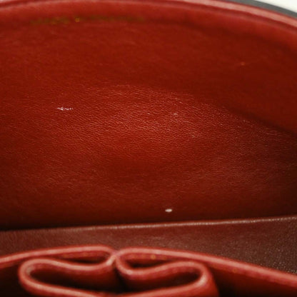 Chanel 1991-1994 Black Lambskin Small Classic Double Flap Shoulder Bag