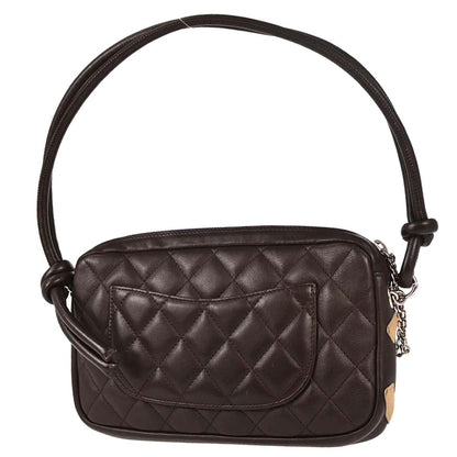 Chanel 2005-2006 Brown Calfskin Cambon Ligne Handbag
