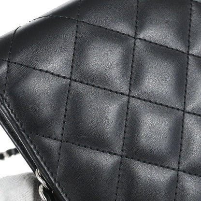 Chanel 2012 Calfskin Cambon Ligne WOC Wallet on Chain Shoulder Bag