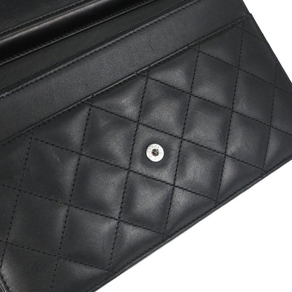 Chanel 2012 Calfskin Cambon Ligne WOC Wallet on Chain Shoulder Bag