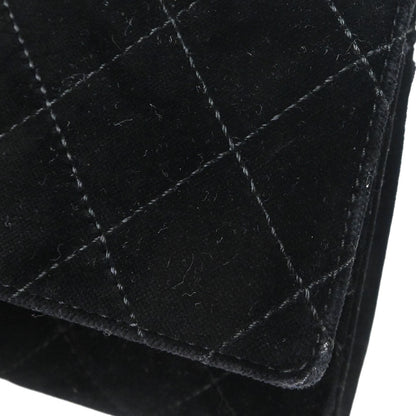 Chanel 2002-2003 Black Velvet Chain Handbag