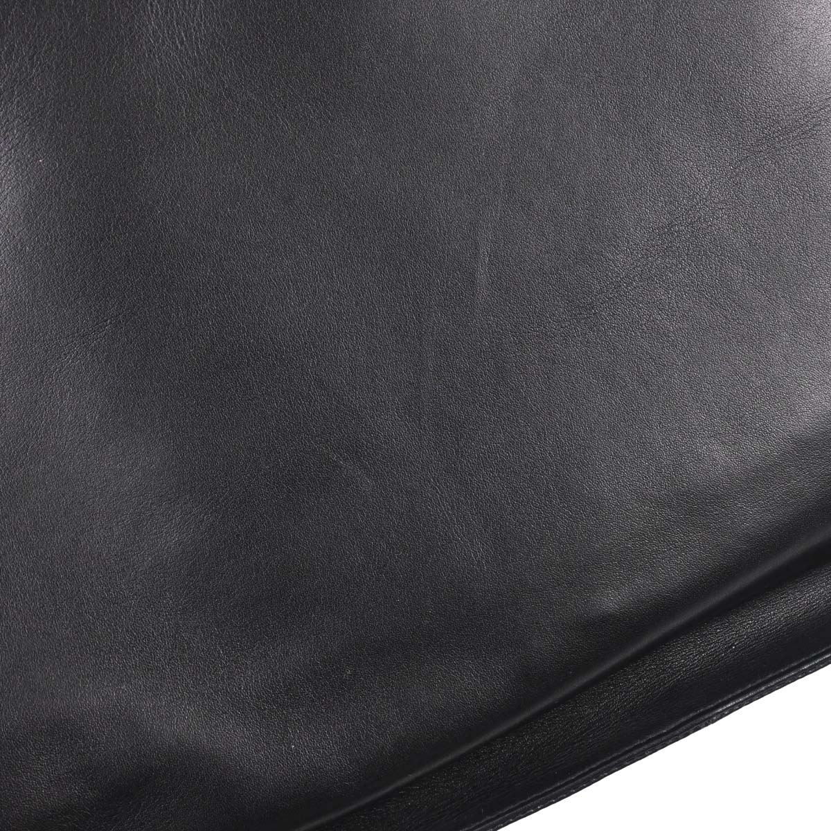 Chanel 1994-1996 Black Lambskin Chain Tote Shoulder Bag