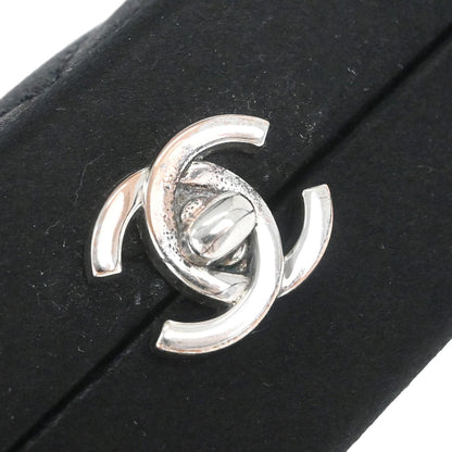 Chanel 2000-2002 Black Satin Handbag