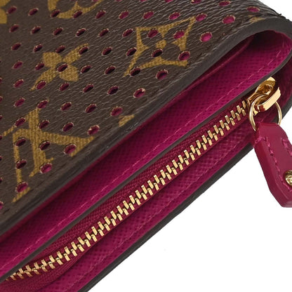 Louis Vuitton Monogram Perfo Compact Zip Wallet M95188