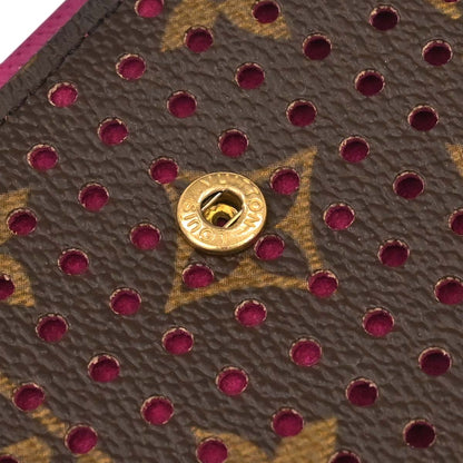 Louis Vuitton Monogram Perfo Compact Zip Wallet M95188
