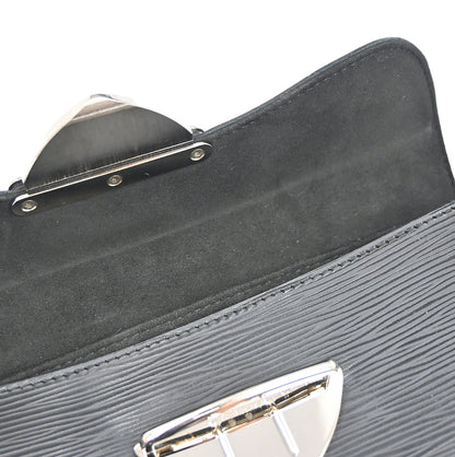 Louis Vuitton Black Epi Pochette Montaigne Handbag M59292