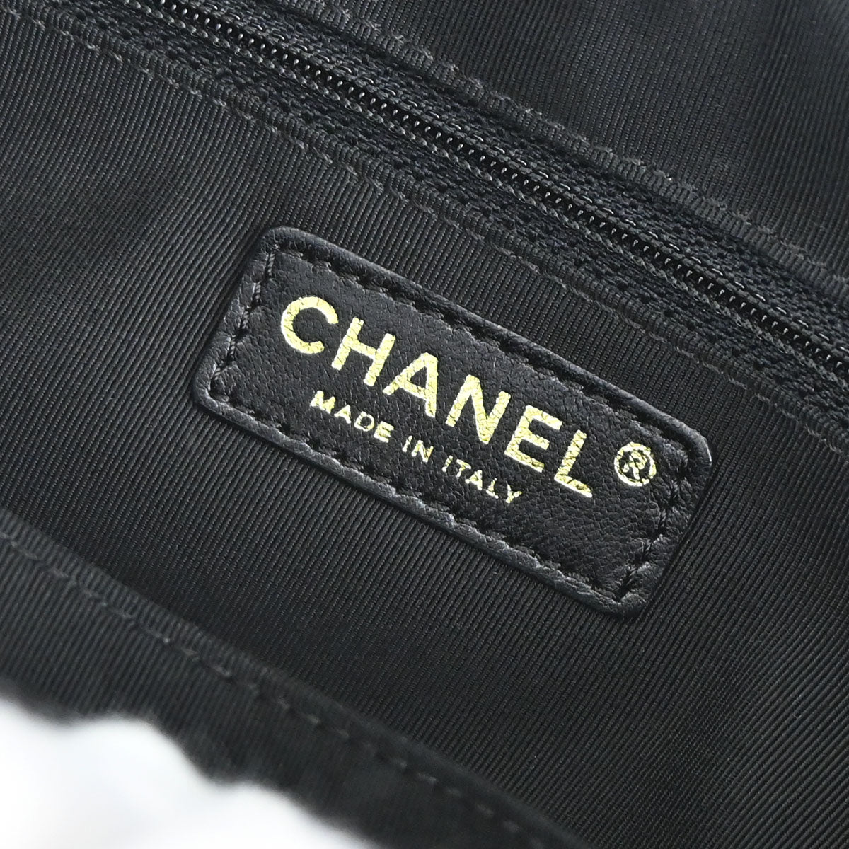 Chanel 2008-2009 Black Caviar Skin Petite Timeless Tote PTT Chain Handbag