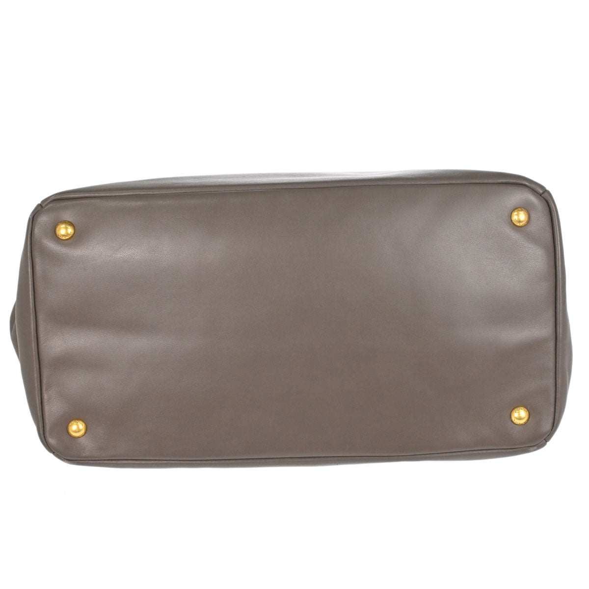 Prada Brown Leather 2way Shoulder Tote Handbag