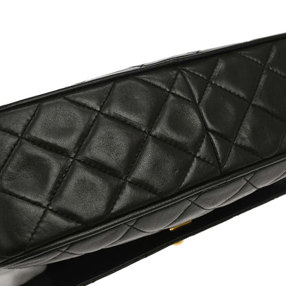 Chanel Black Lambskin Camera Bag Small