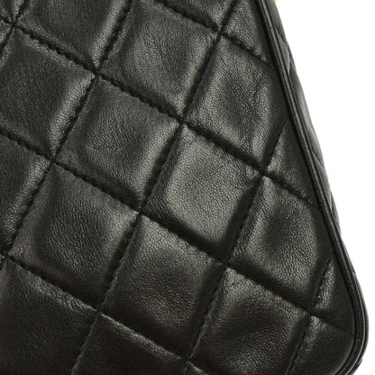 Chanel Black Lambskin Camera Bag Small