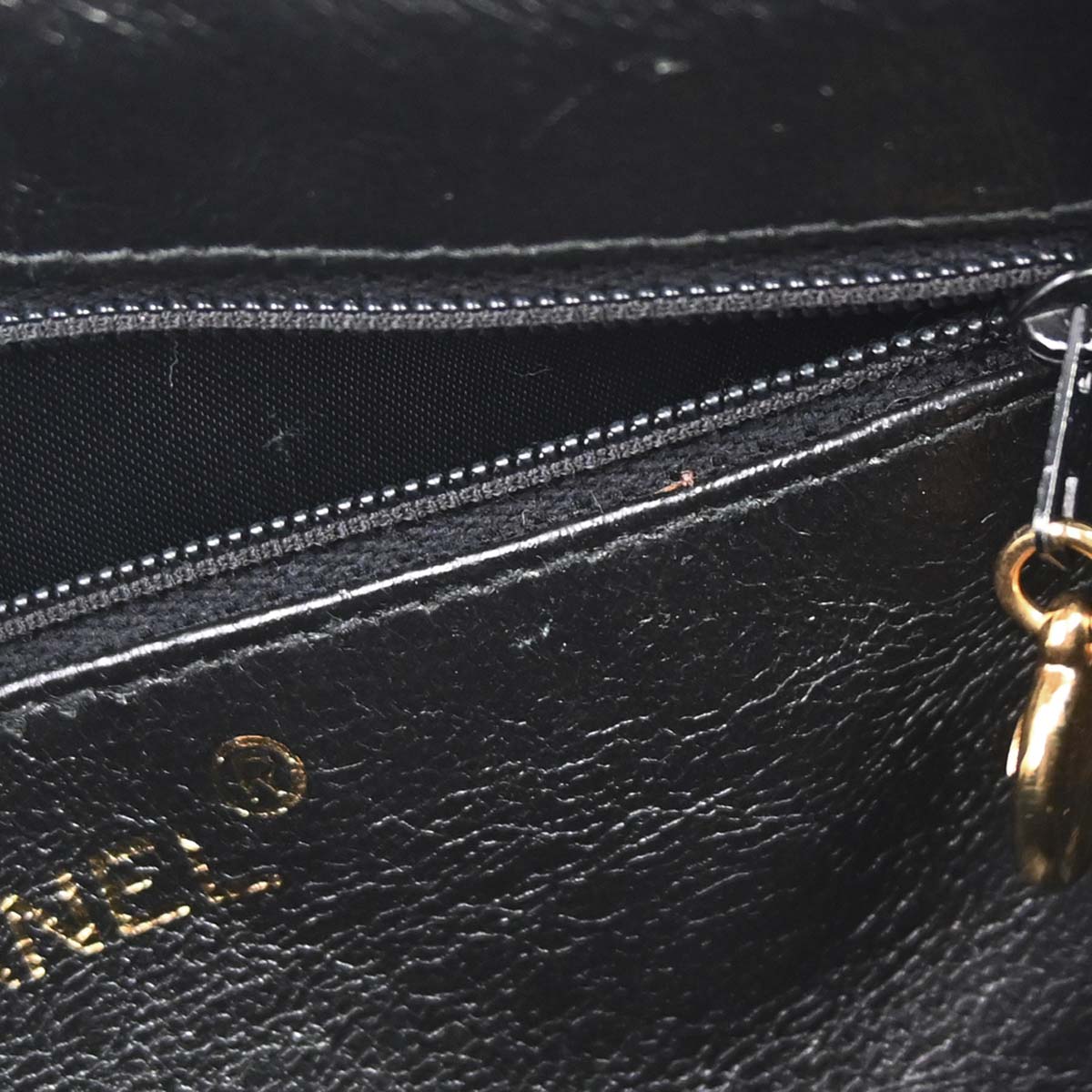 Chanel Black Lambskin Camera Bag Small