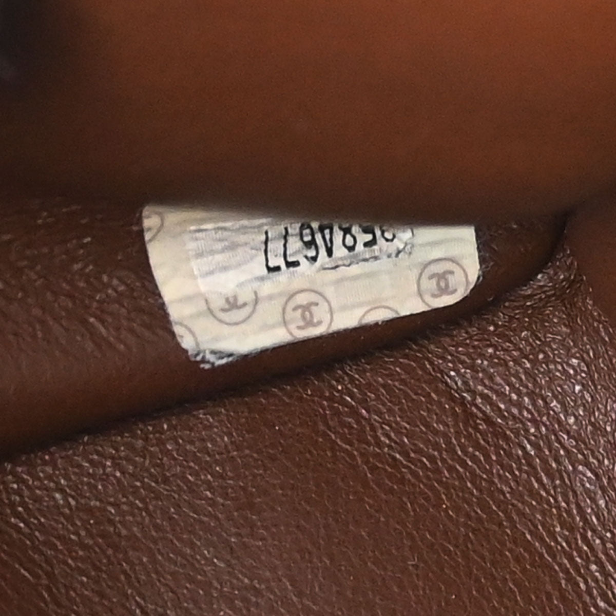 Chanel Brown Lambskin Shoulder Bag