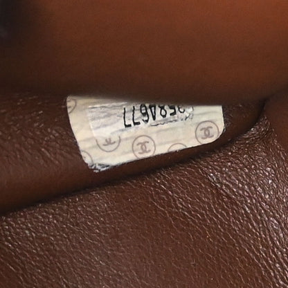 Chanel Brown Lambskin Shoulder Bag