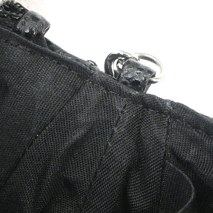 Chanel 2013-2014 Black Caviar Skin Half Moon Flap WOC Wallet on Chain Shoulder Bag