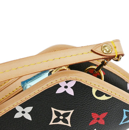 Louis Vuitton 2005 Black Multicolor Shirley Shoulder Bag M40050