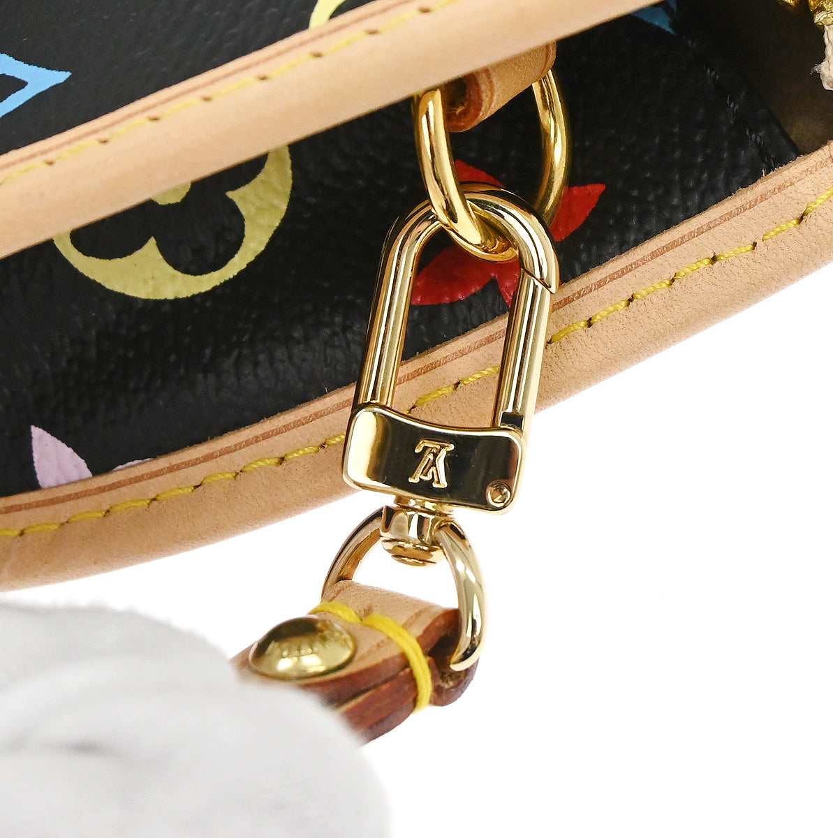 Louis Vuitton 2005 Black Multicolor Shirley Shoulder Bag M40050