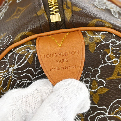 Louis Vuitton 2007 Monogram Dentelle Speedy 30 Handbag M95398
