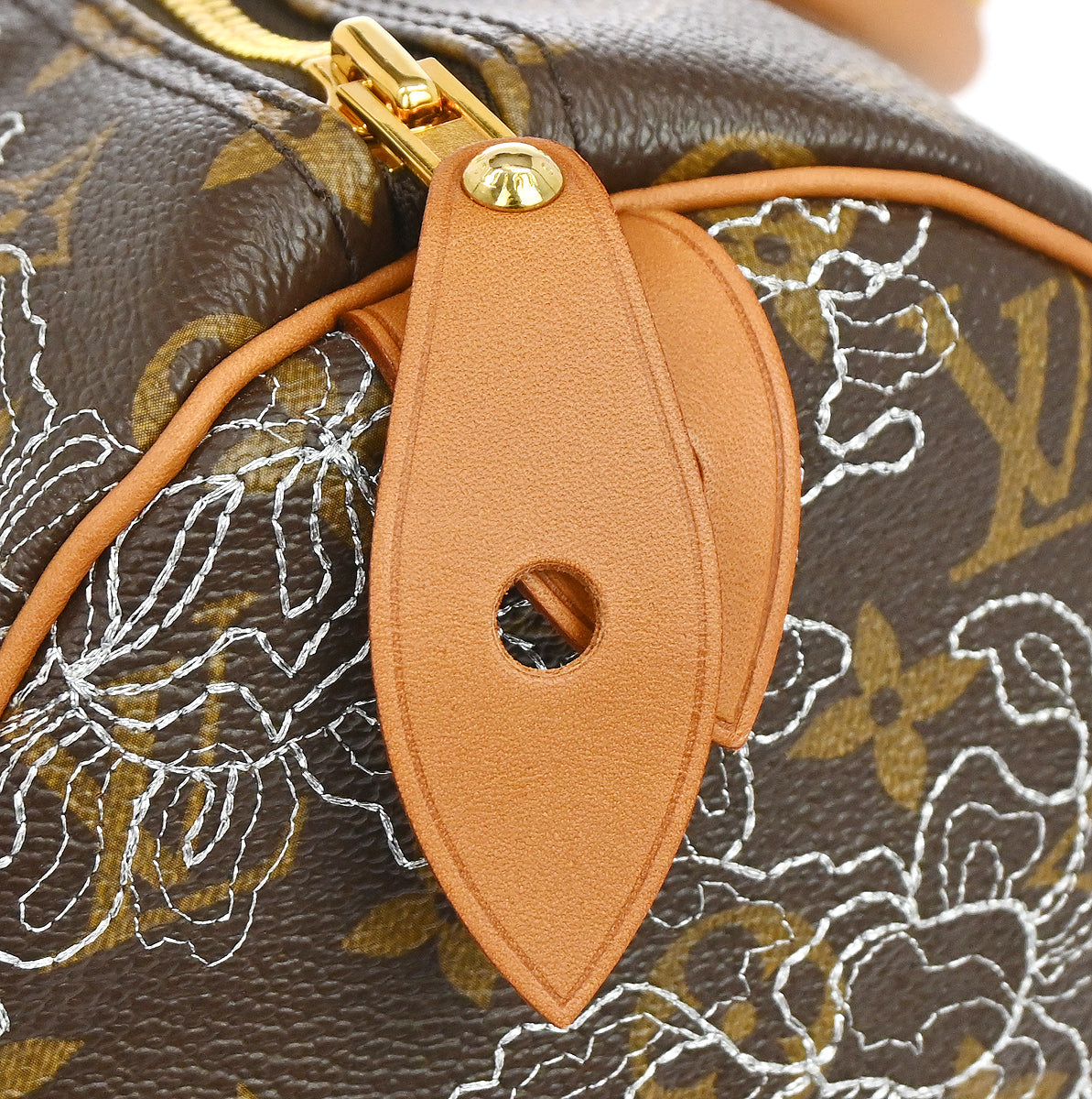 Louis Vuitton 2007 Monogram Dentelle Speedy 30 Handbag M95398