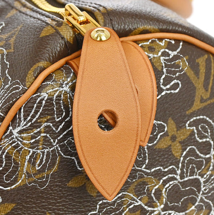 Louis Vuitton 2007 Monogram Dentelle Speedy 30 Handbag M95398