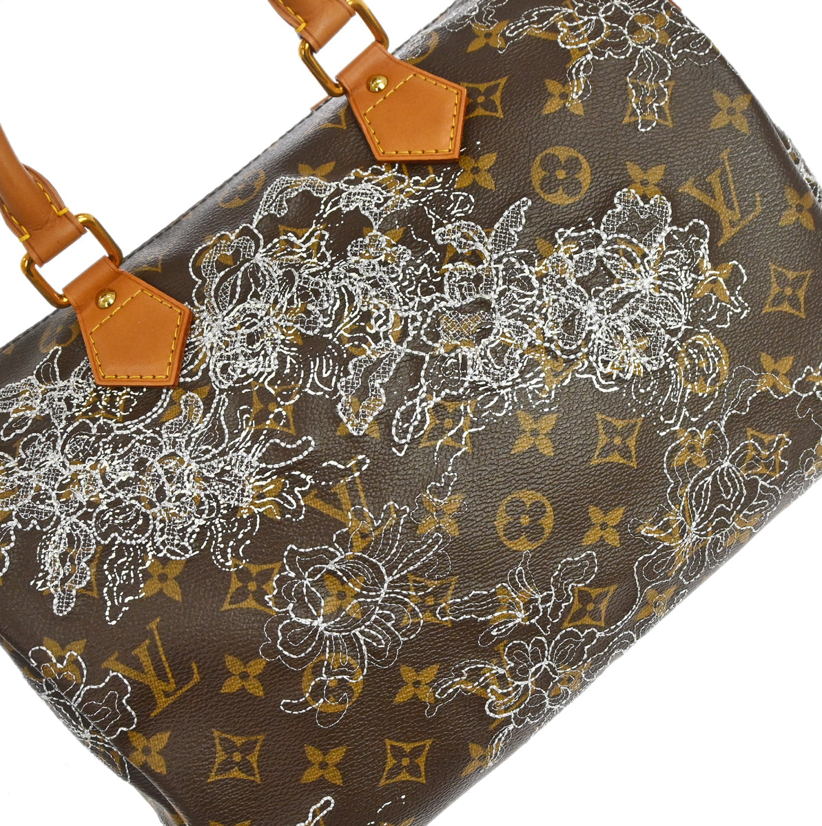 Louis Vuitton 2007 Monogram Dentelle Speedy 30 Handbag M95398