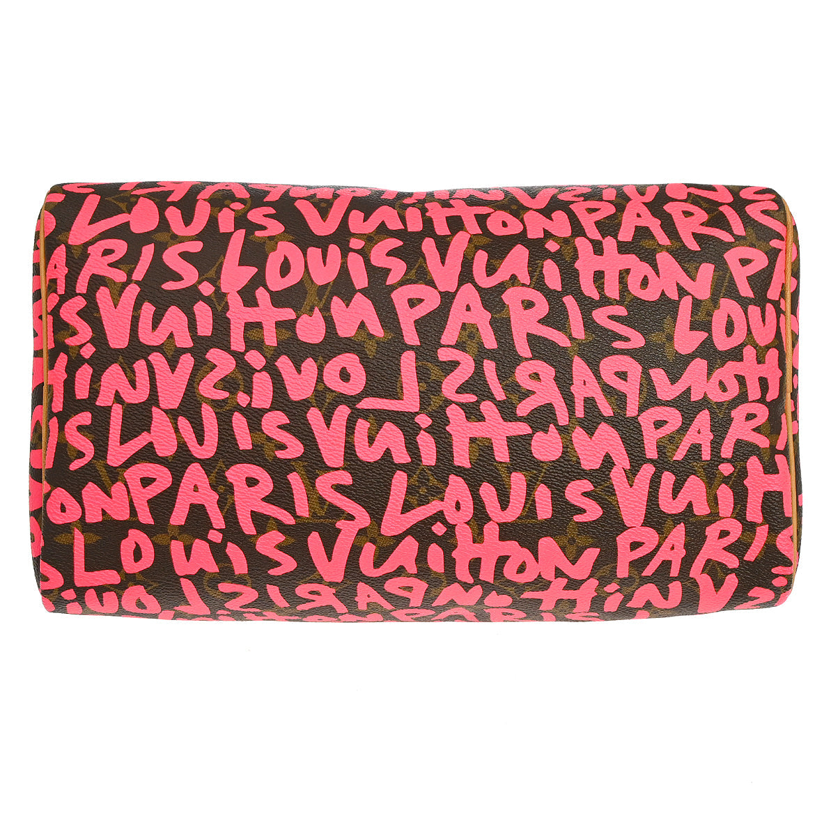 Louis Vuitton 2008 Pink Monogram Graffiti Speedy 30 Handbag M93704
