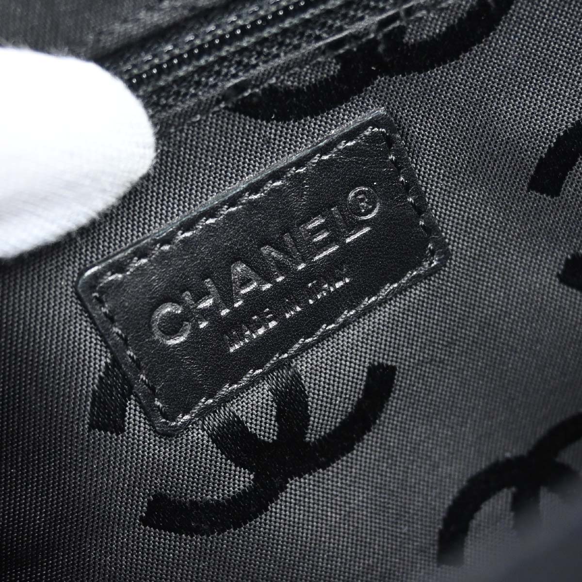 Chanel 2000-2001 Black Calfskin Wild Stitch Handbag