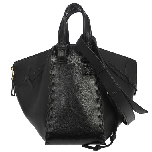Loewe Black Hammock 2way Shoulder Tote Handbag