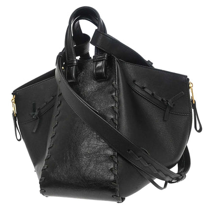 Loewe Black Hammock 2way Shoulder Tote Handbag