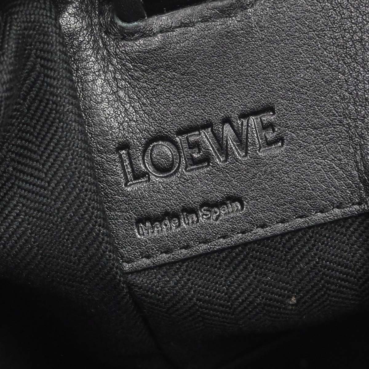 Loewe Black Hammock 2way Shoulder Tote Handbag