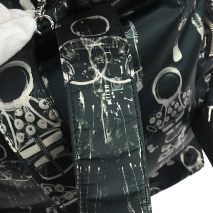 Chanel Navy Nylon Sequins Astronaut Essentials Backpack