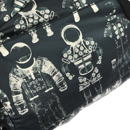 Chanel Navy Nylon Sequins Astronaut Essentials Backpack
