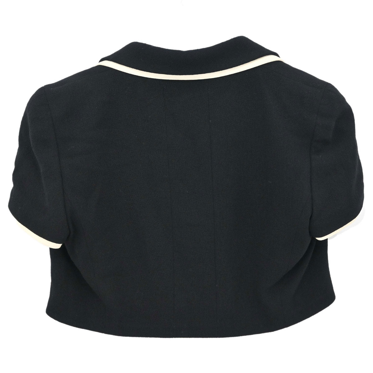 Chanel 1995 Short Sleeve Jacket Black #40