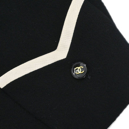 Chanel 1995 Short Sleeve Jacket Black #40