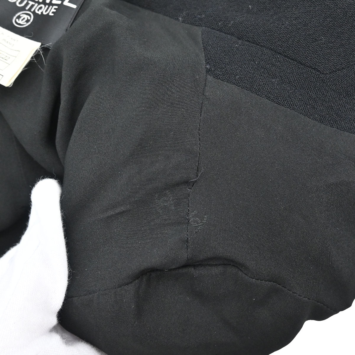Chanel 1995 Short Sleeve Jacket Black #40