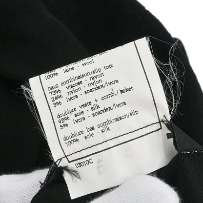 Chanel 1995 Short Sleeve Jacket Black #40