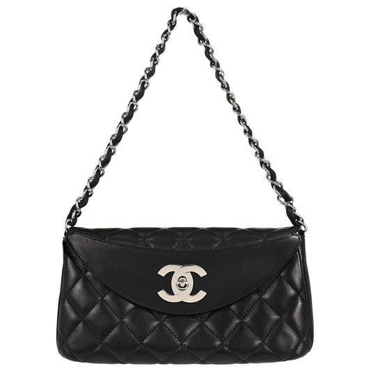Chanel 2005-2006 Black Lambskin Handbag
