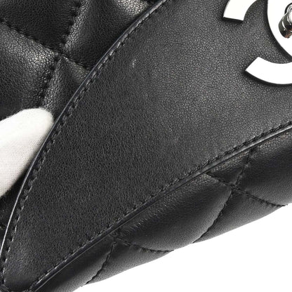 Chanel 2005-2006 Black Lambskin Handbag