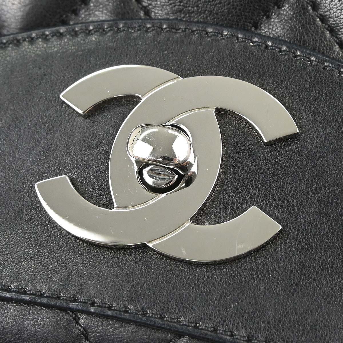 Chanel 2005-2006 Black Lambskin Handbag