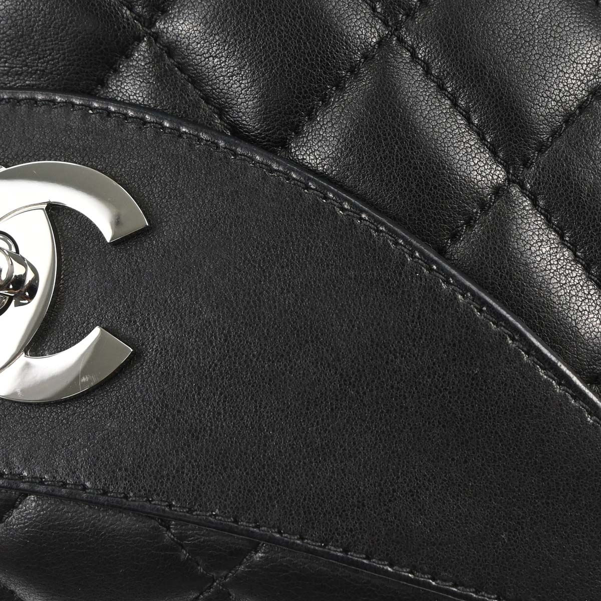 Chanel 2005-2006 Black Lambskin Handbag