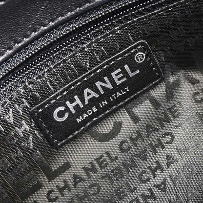 Chanel 2005-2006 Black Lambskin Handbag