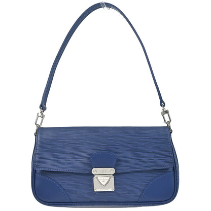 Louis Vuitton 2005 Blue Epi Pochette Segur Handbag M5888G