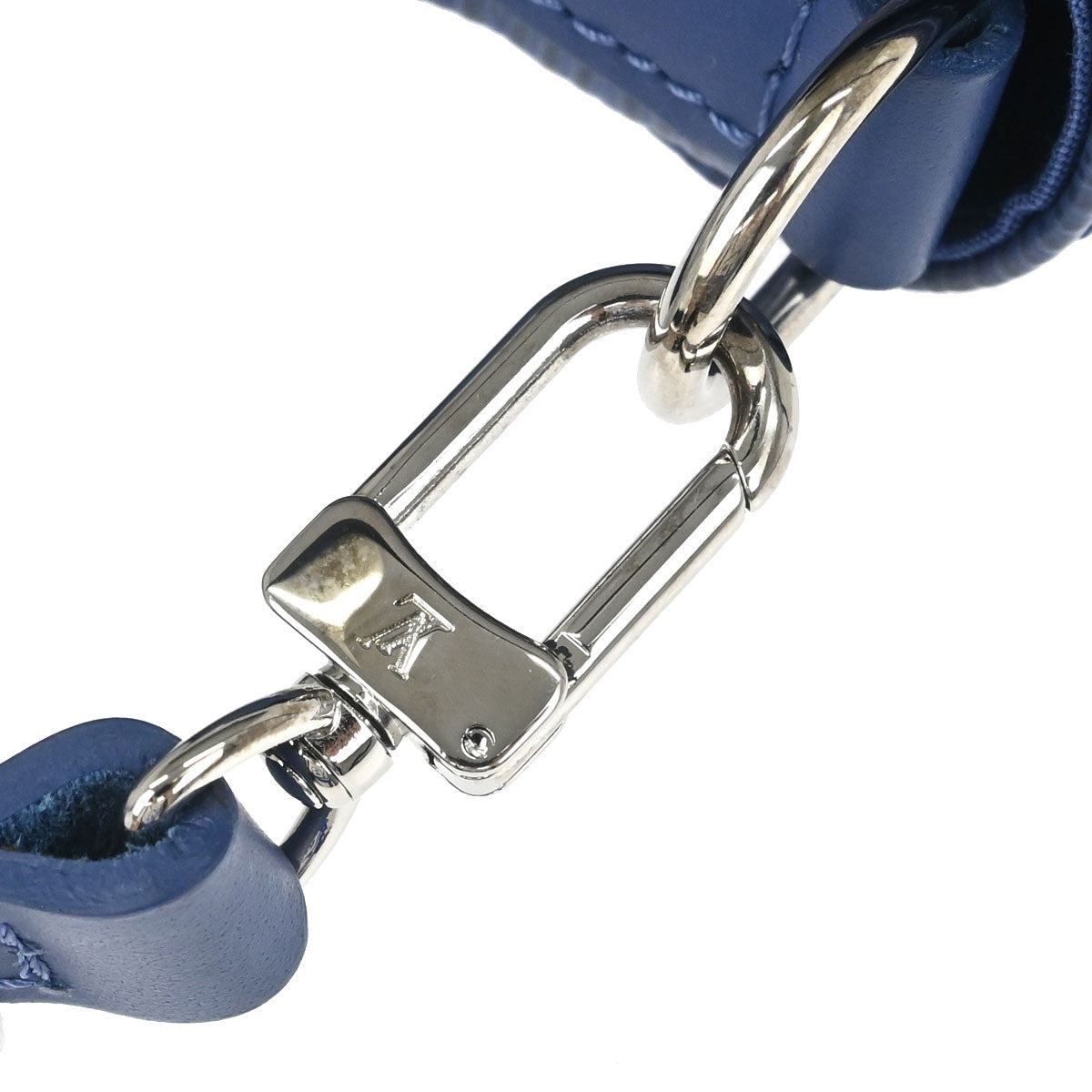 Louis Vuitton 2005 Blue Epi Pochette Segur Handbag M5888G