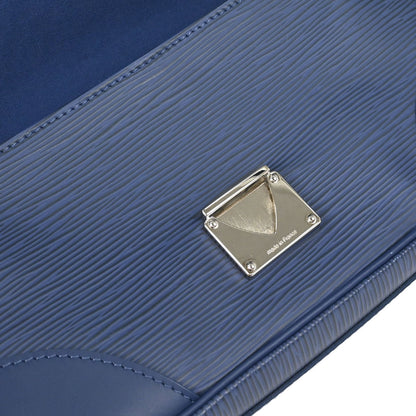 Louis Vuitton 2005 Blue Epi Pochette Segur Handbag M5888G
