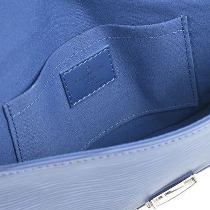 Louis Vuitton 2005 Blue Epi Pochette Segur Handbag M5888G