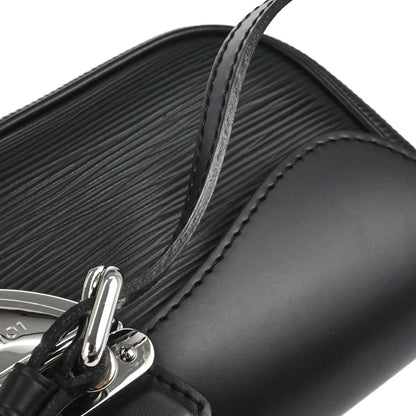 Louis Vuitton Black Epi Pochette Montaigne Handbag M59292