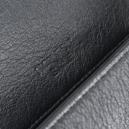Boy Chanel Black Lambskin Large Shoulder Bag